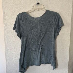 lululemon athletica Gray Short Sleeve Top